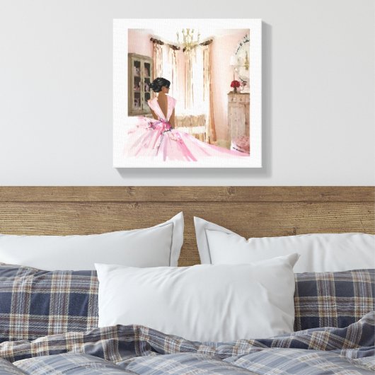 Beauty Queen Leinwanddruck (Insitu (Schlafzimmer))
