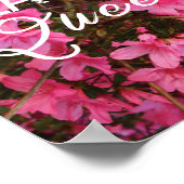 Beauty Queen Typografie Print Poster (Ecke)