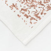 Beauty-Rose Fleecedecke (Ecke)