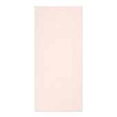 Beauty Rose Goldtypografie Rosa Preisliste Werbekarte (Hinten)