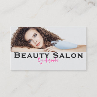 Beauty Salon Business Card Visitenkarte