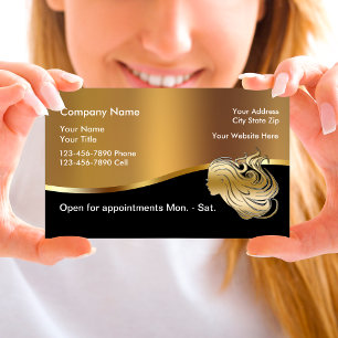Beauty Salon Business Cards Visitenkarte