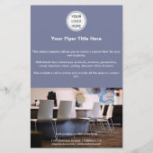 Beauty Salon Business Logo Marketing Werbung Flyer (Vorne)