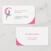 Beauty Salon Cosmetologist Spa business card Visitenkarte (Vorne/Hinten)