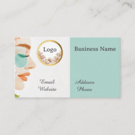 Beauty Salon Custom QR Code beruflich Visitenkarte