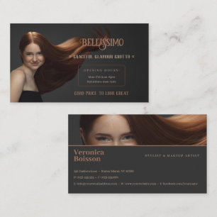Beauty Salon elegant Visitenkarte