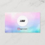 Beauty Salon Eyelash Karten Vorlagen (Rückseite)