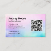 Beauty Salon Eyelash Karten Vorlagen (Vorderseite)