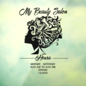 Beauty Salon Fensteraufkleber (Blatt 3)