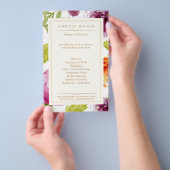 Beauty Salon Garden Boutique Service Menü (Handgriff)