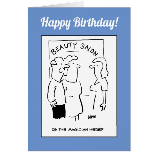 Beauty Salon Geburtstag - Husband frage forvMagici (Vorne)