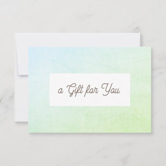 Beauty Salon Geschenkgutschein (Vorderseite)