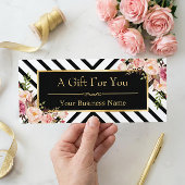 Beauty Salon Geschenkgutschein