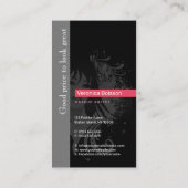 Beauty Salon | Gesundheitswesen Visitenkarte (Rückseite)