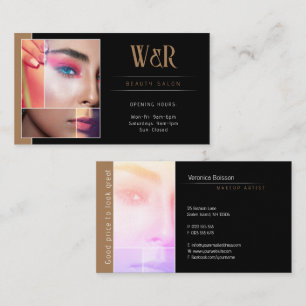 Beauty Salon   Gesundheitswesen Visitenkarte