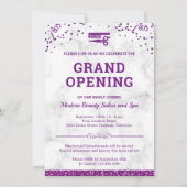 Beauty Salon Grand Opening Einladung (Vorderseite)