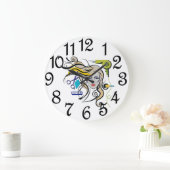 Beauty Salon Große Wanduhr (Zuhause)