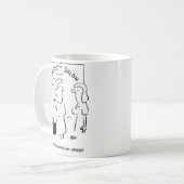 Beauty Salon - ist der Zauberer hier? Kaffeetasse (Vorderseite Links)