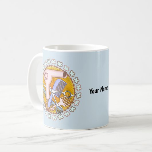 Beauty Salon Magic Kaffeetasse (Vorderseite Links)