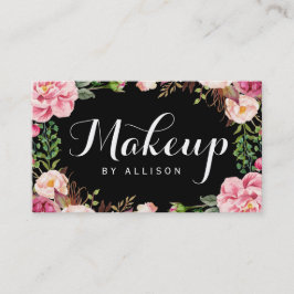 Beauty Salon Makeup Script Blumenkarte Terminkarte