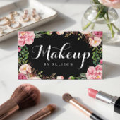 Beauty Salon Makeup Script Blumenkarte Terminkarte