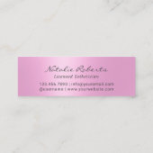 Beauty Salon Modern Palazzo Civico Treuekarte (Rückseite)