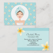 Beauty Salon oder Wellness-Center Visitenkarte - A (Vorne/Hinten)