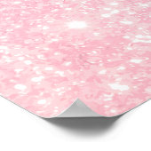 Beauty Salon Pearl Silver Poster (Ecke)