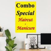 Beauty Salon Poster Combo Special (Heimbüro)