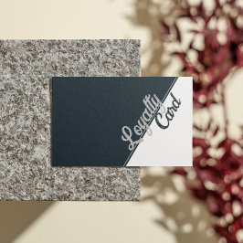 Beauty Salon Schwarz-weiß Gray Treuekarte