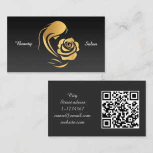 Beauty Salon Servises Visitenkarte