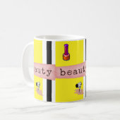 Beauty Salon Stylist Tasse (Vorderseite Links)