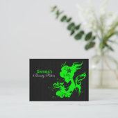 Beauty Salon Terminkarte (Limon) (Stehend Vorderseite)