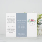 Beauty Salon Trifold Broschüre Elegante (Stehend Vorderseite)