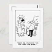 Beauty Salon Überraschung Postkarte (Vorne/Hinten)