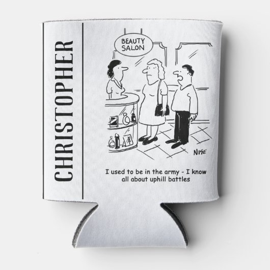 Beauty Salon & Uphill Battles Dosenkühler (Vorderseite)