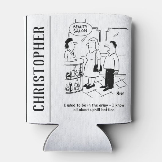 Beauty Salon & Uphill Battles Dosenkühler (Rückseite)