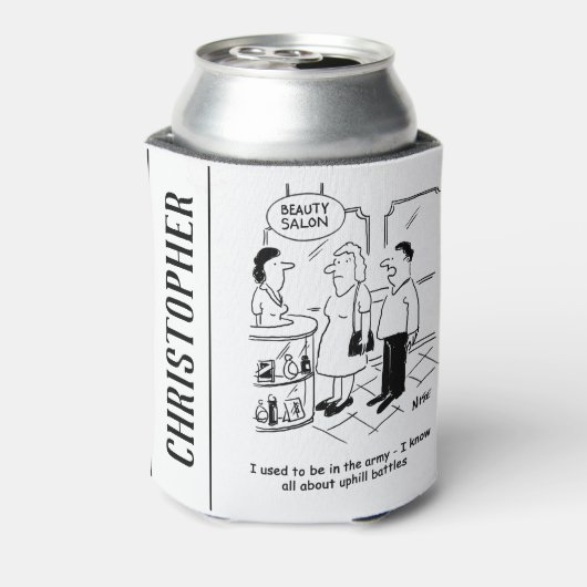 Beauty Salon & Uphill Battles Dosenkühler (Kanne Rückseite)