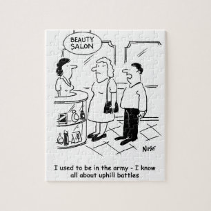 Beauty Salon & Uphill Battles Puzzle