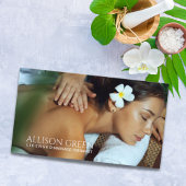 Beauty Salon WELLNESS-CENTER Aromatherapie Massage Visitenkarte