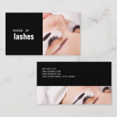Beauty Salon Wellness-Center Lashes Brows Visitenkarte (Vorne/Hinten)