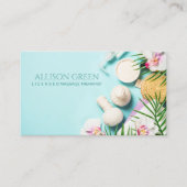 Beauty Salon WELLNESS-CENTER Massage Salon Aromath Visitenkarte (Vorderseite)