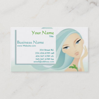 Beauty Salon Wellness-Center Visitenkarte