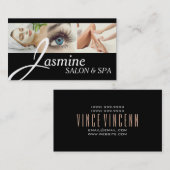 Beauty Salon & Wellness-Center Visitenkarte (Vorne/Hinten)