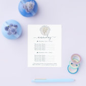 Beauty Salon Wiedereröffnung Logo QR CODE Preis we Flyer (Einzeln)