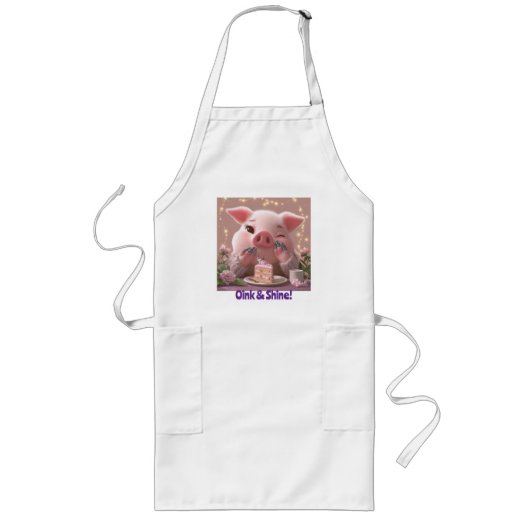 Beauty Salon Work Apron Lange Schürze (Vorne)