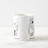 Beauty Salon - Zeit, die Augen zu öffnen Kaffeetasse (Mittel)