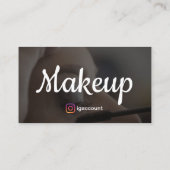 Beauty Salons Esthetician Makeup Künstler Visitenkarte (Rückseite)