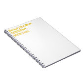 Beauty Sass Quote Spiral Notebook Notizblock (Rechte Seite)