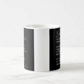 Beauty selbst Liebe Gedicht Kaffee Tee Tasse Keram (Mittel)